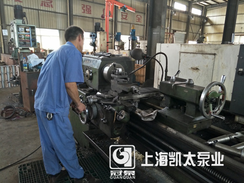 上海91免费观看视频泵業水泵加工現場(6)